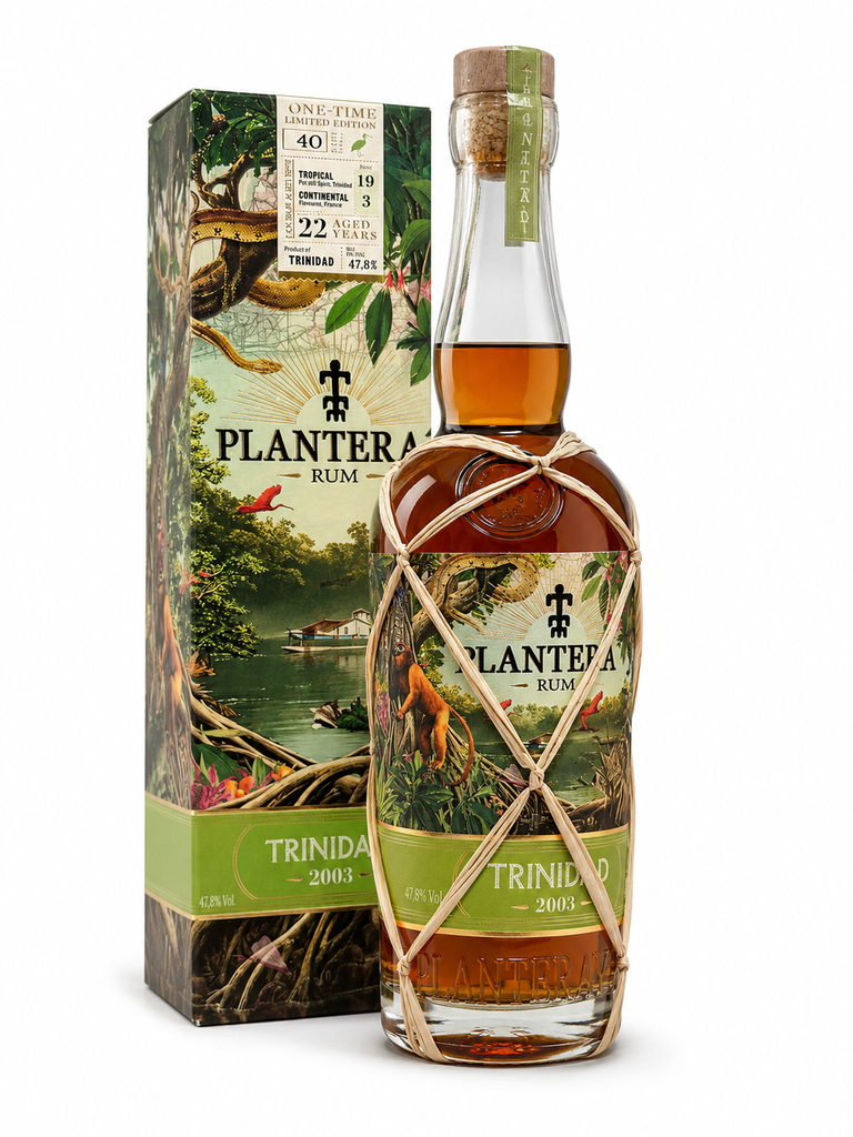 Planteray, Trinidad 22 YO, 2003, Trinité et Tobago, 0.70 Rhum/Rum/Ron 47.8°